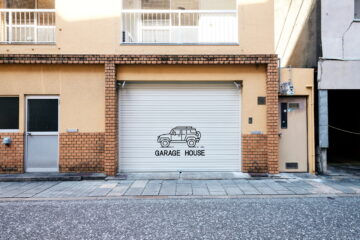 長崎市筑後町のリノベーション賃貸のガレージ